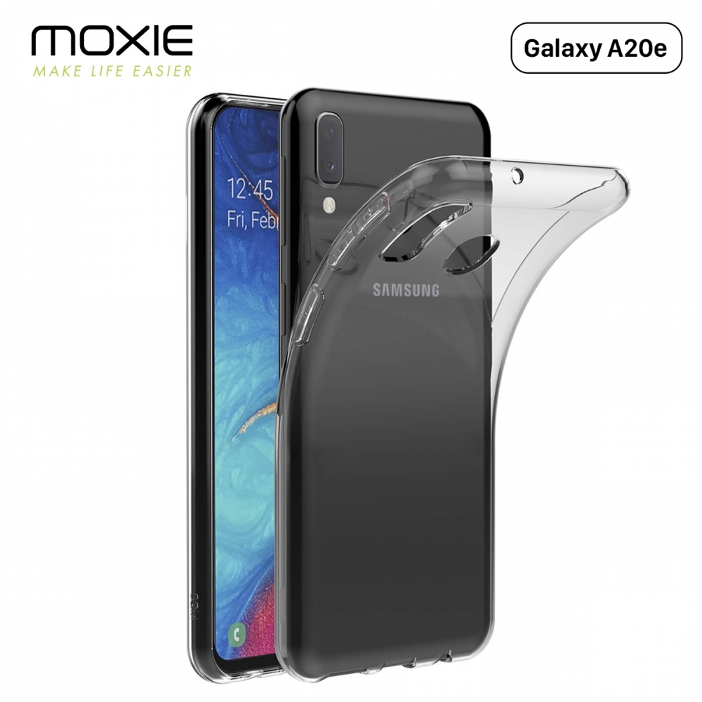 Moxie Coque Galaxy A20e Skintrans Coque En TPU Souple Transparente