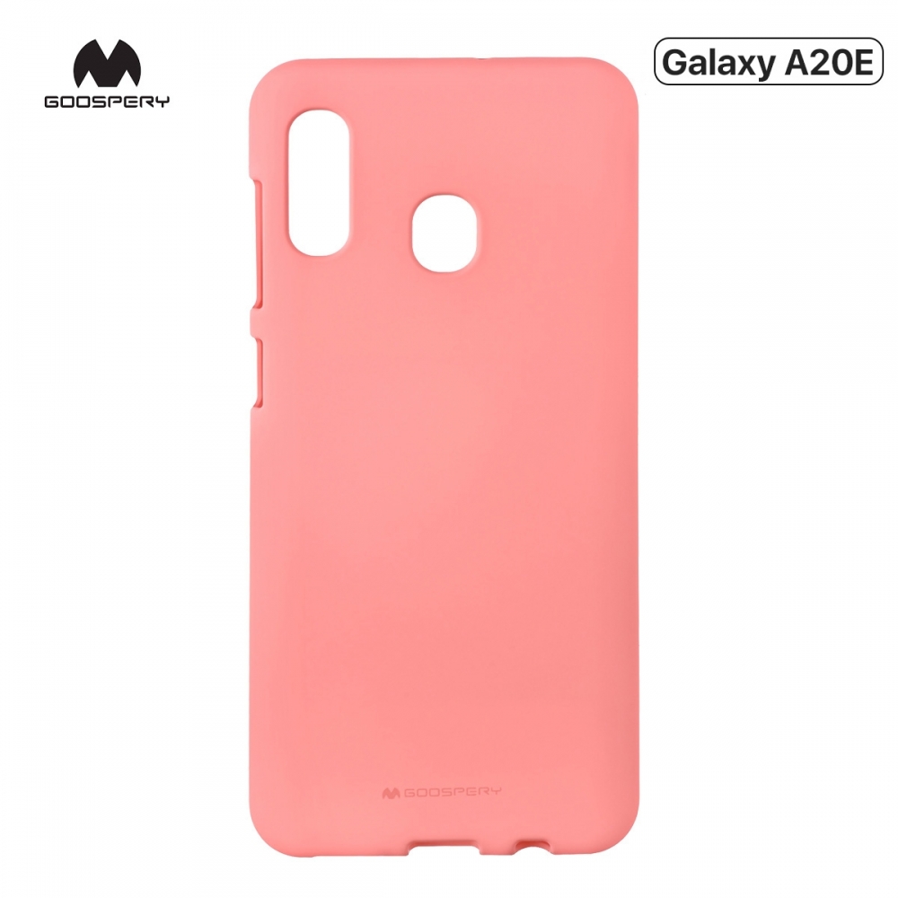 Coque Silicone Soft Feeling Mercury Pour Samsung Galaxy A20E ROSE