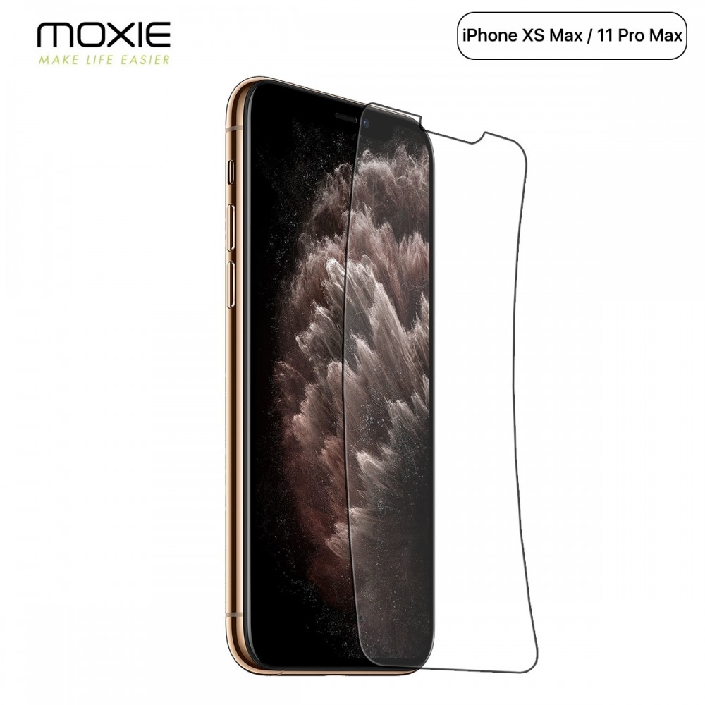 Moxie Verre Tremp Souple Pour Iphone Pro Max Et Iphone Xs Max D