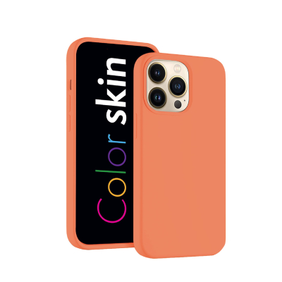 Coque Color Skin Orange pour iPhone | VOG IMPORT