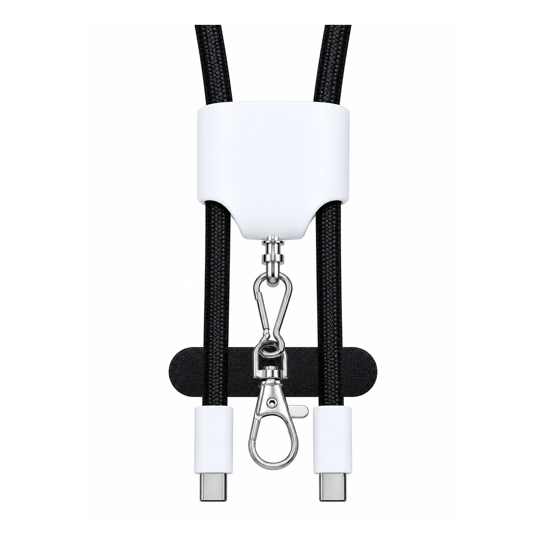 Tour de cou avec câble de charge rapide intégré – 1,20 m