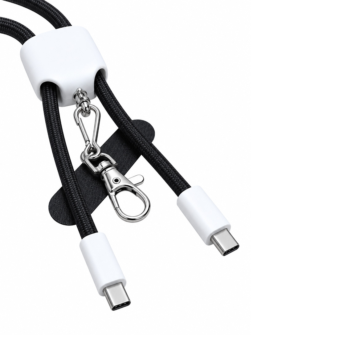 Tour de cou avec câble de charge rapide intégré – 1,20 m