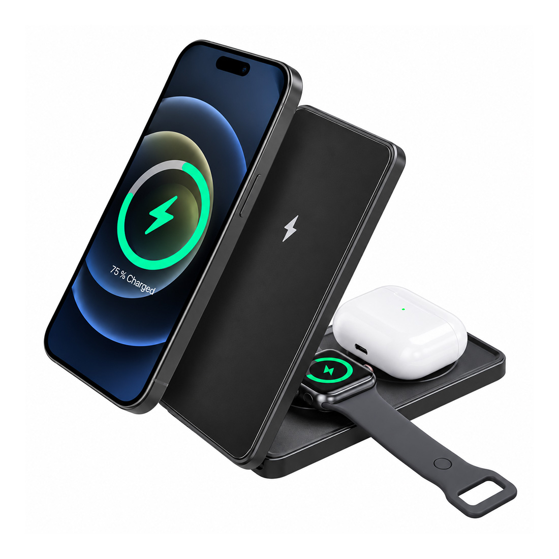 Dock de charge 3en1 magsafe / airpods / apple watch