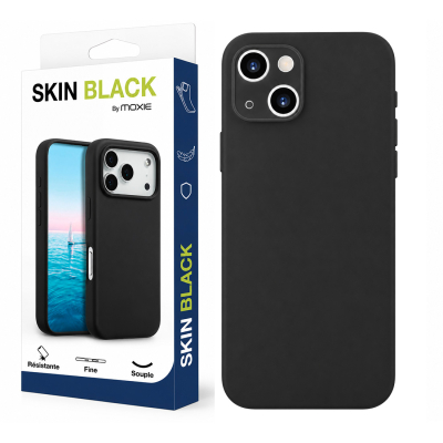 Housse ultra fine (0.25mm) Moxie Skin pour iPhone 14 6.1" coloris Noir