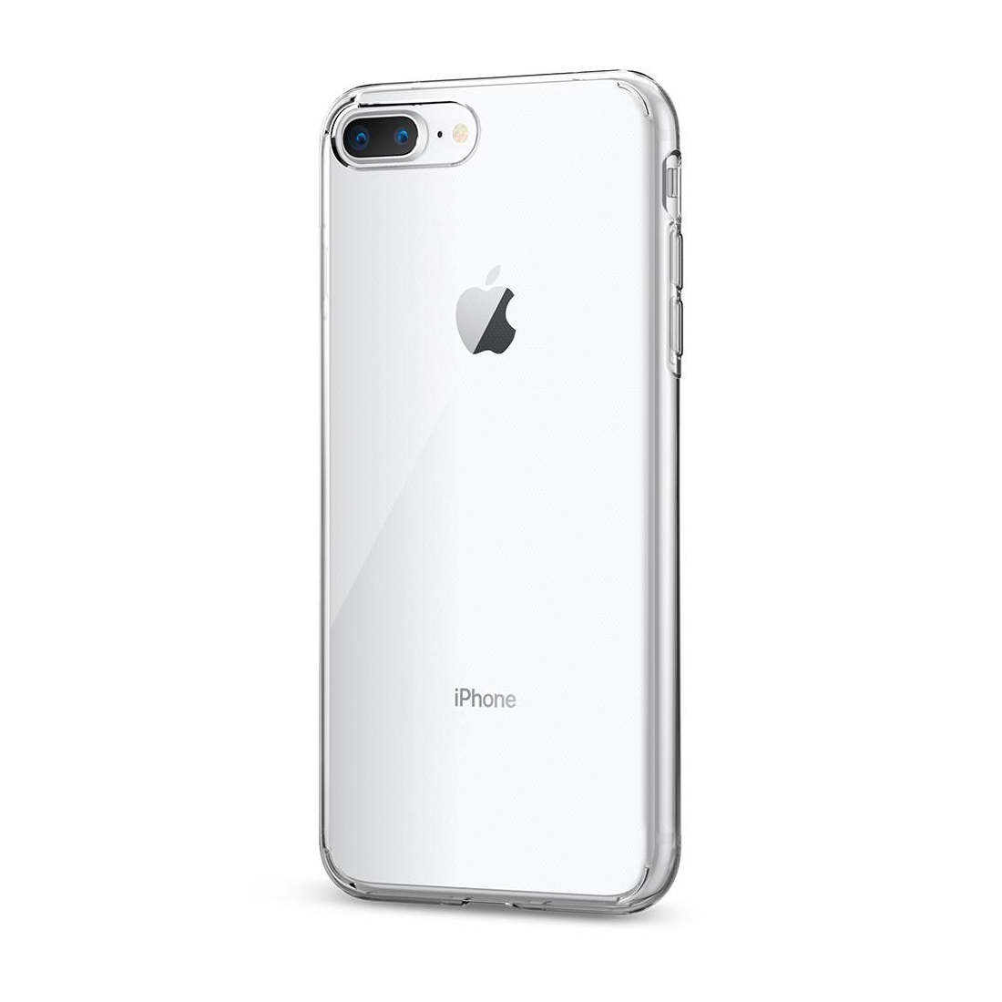 Moxie Coque iPhone 7 Plus / iPhone 8 Plus [Skintrans] Coque en TPU Souple Transparente Ultra Fine en Silicone, Anti-traces, Ajus