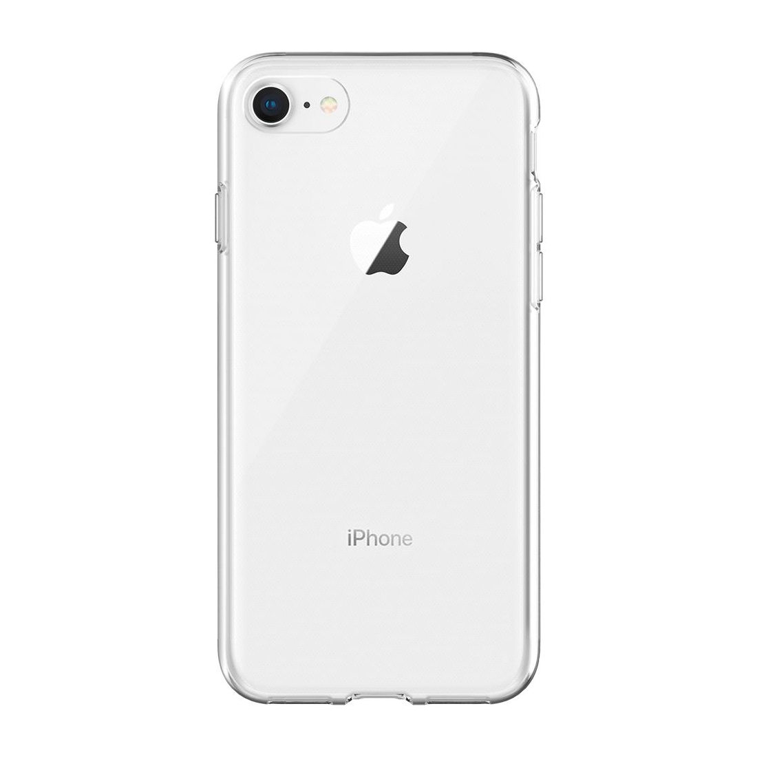 Moxie Coque iPhone 7 / iPhone 8 / iPhone SE 2020 [Skintrans] Coque en TPU Souple Transparente Ultra Fine en Silicone, Anti-trace