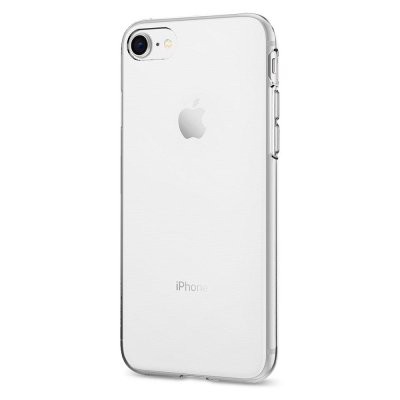 Moxie Coque iPhone 7 / iPhone 8 / iPhone SE 2020 [Skintrans] Coque en TPU Souple Transparente Ultra Fine en Silicone, Anti-trace