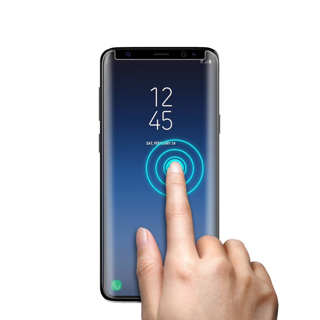 Protection d'écran Samsung Galaxy S9 en verre trempé, Moxie [Ultimate 3D+]