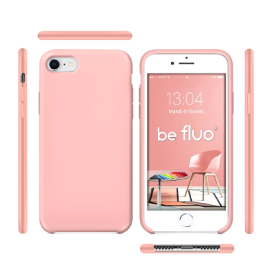 Moxie Coque iPhone 7/8/SE 2020 [BeFluo] Coque Silicone Fine et Légère pour iPhone 8, iPhone 7 et iPhone SE 2020, Intérieur Micro