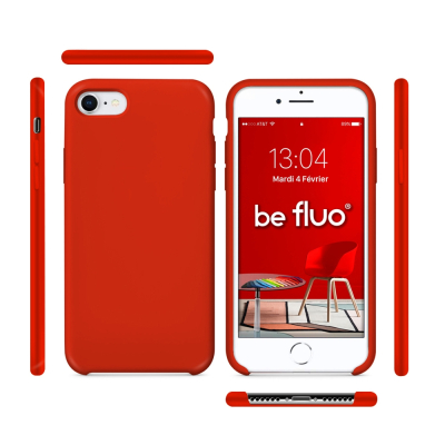 Moxie Coque iPhone 7/8/SE 2020 [BeFluo] Coque Silicone Fine et Légère pour iPhone 8, iPhone 7 et iPhone SE 2020, Intérieur Micro