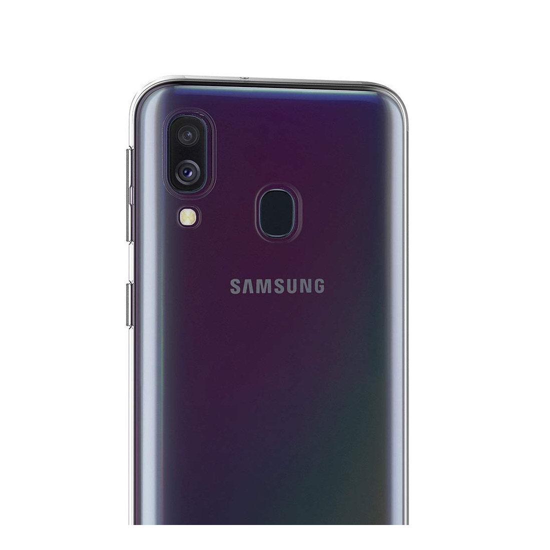 Moxie Coque Galaxy A40 [Skintrans] Coque en TPU Souple Transparente Ultra Fine pour Samsung Galaxy A40 (2019) - Transparent