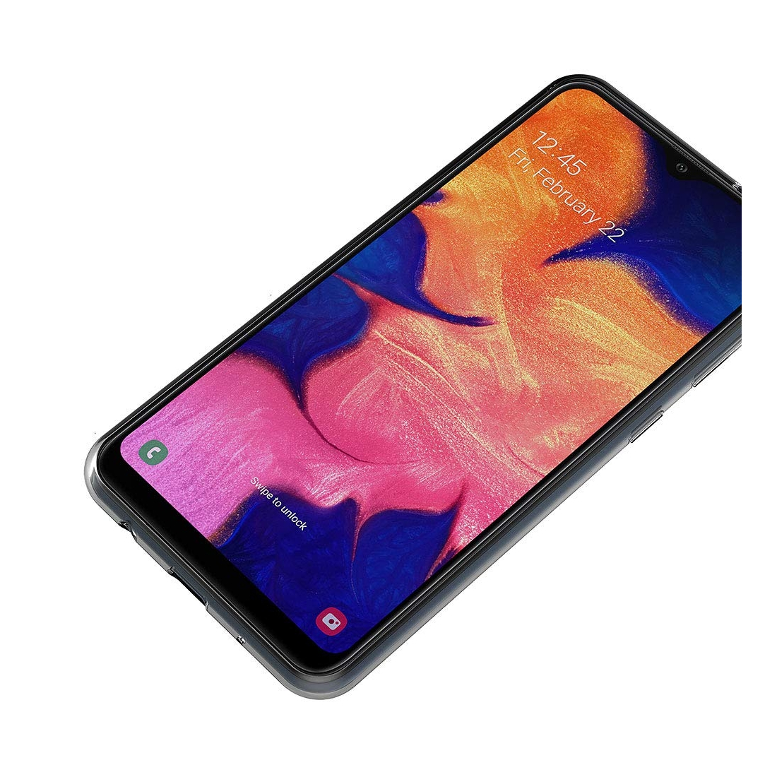 Moxie Coque Galaxy A10 [Skintrans] Coque en TPU Souple Transparente Ultra Fine pour Samsung Galaxy A10 (2019) - Transparent