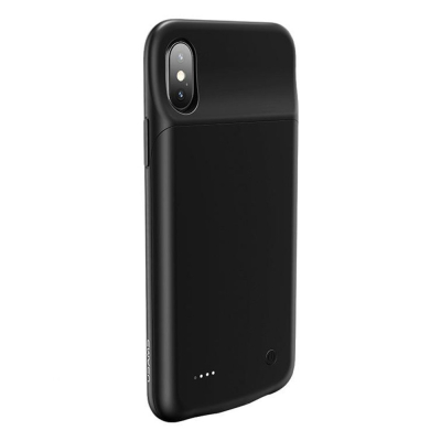 Usams Coque Batterie pour iPhone XS Max 6.5" [Millie Series US-CD69] Coque Batterie 4000mAh Fine et Légère, Ultra Sécurisée pour