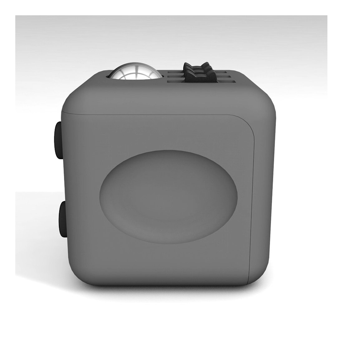 Crazy Cube Fidget Anti-Stress - Grey Black