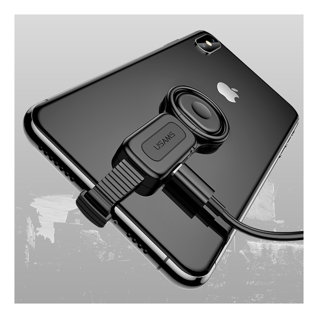 Adaptateur Audio Lightning et Jack 3.5mm, Usams [US-SJ275] Lightning pour la Charge, Connecteur Jack 3.5mm pour l'Audio en 2A, i