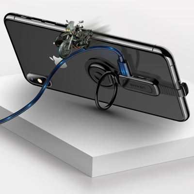 Double Adaptateur Audio Lightning, Usams [AU06] Double Lightning supportant la Charge et l'Audio en 2A, iOS 7.0 ou Supérieur, Su