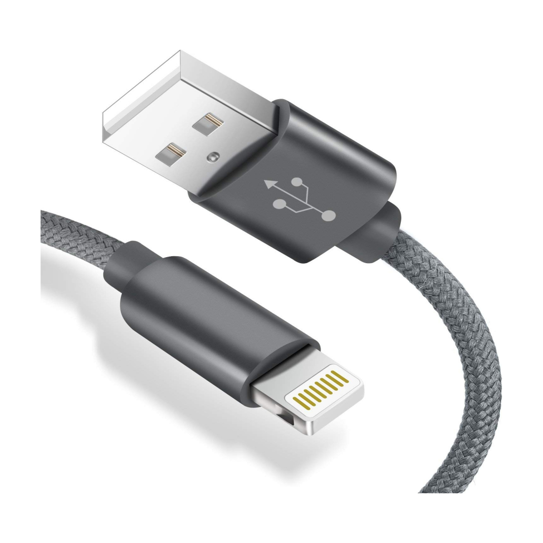 Câble Lightning, Moxie [DATANYLON] Câble Lightning renforcé en Nylon tressé supportant la Charge et la Synchronisation des donné