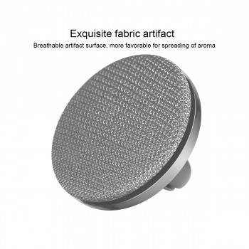 Diffuseur d'arômes pour voiture, Baseus [Car Fragrance] [SUXUN-BY0G] Diffuseur Senteurs en Métal pour Voiture, Fixation Grille d
