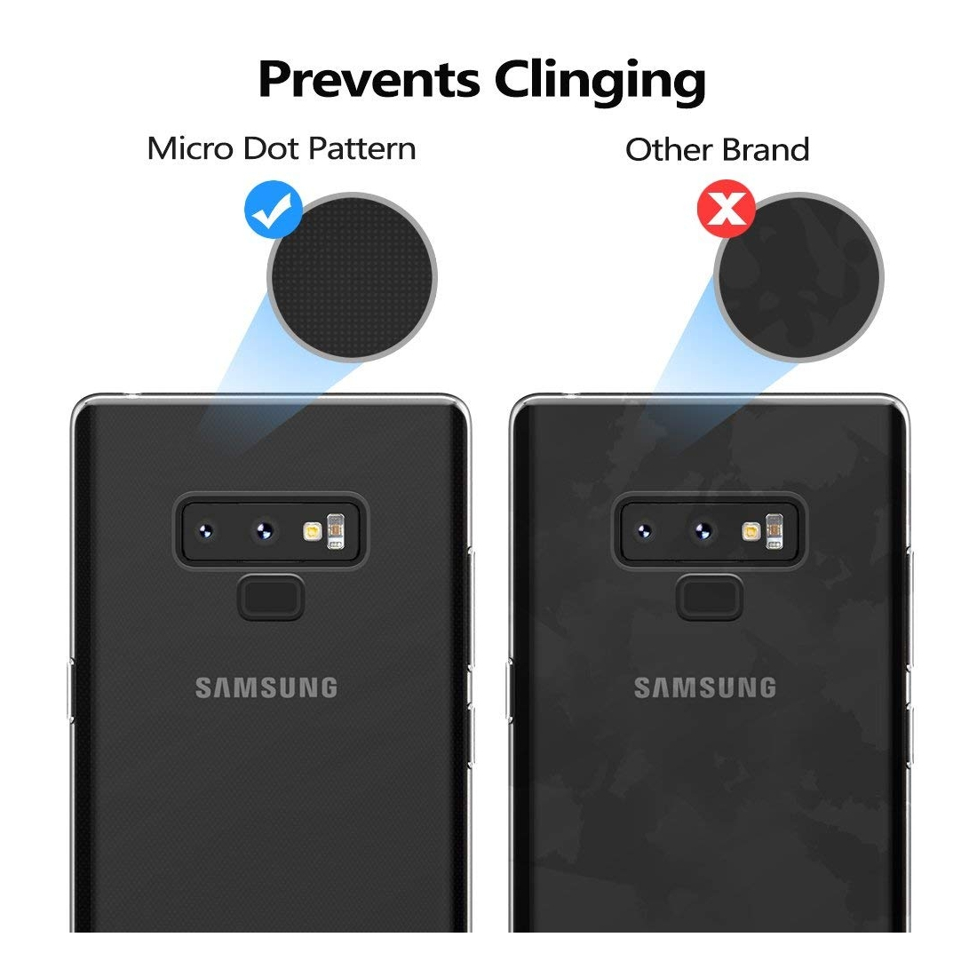 Coque Galaxy Note 9 2018, Moxie [Skintrans] Coque en TPU Souple Transparente Ultra Fine pour Samsung Galaxy Note 9 - Transparent