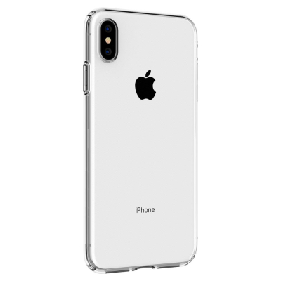 Moxie Coque iPhone XS Max 6.5" [Skintrans] Coque en TPU Souple Transparente Ultra Fine en Silicone, Anti-traces, Ajustement Parf