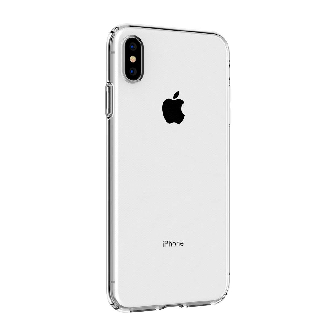 Moxie Coque iPhone XS Max 6.5" [Skintrans] Coque en TPU Souple Transparente Ultra Fine en Silicone, Anti-traces, Ajustement Parf