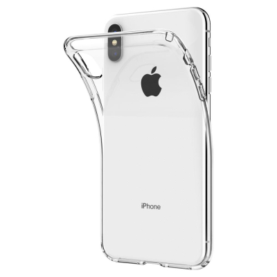 Moxie Coque iPhone XS Max 6.5" [Skintrans] Coque en TPU Souple Transparente Ultra Fine en Silicone, Anti-traces, Ajustement Parf