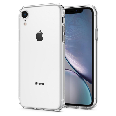 Moxie Coque iPhone XR 6.1" [Skintrans] Coque en TPU Souple Transparente Ultra Fine en Silicone, Anti-traces, Ajustement Parfait 