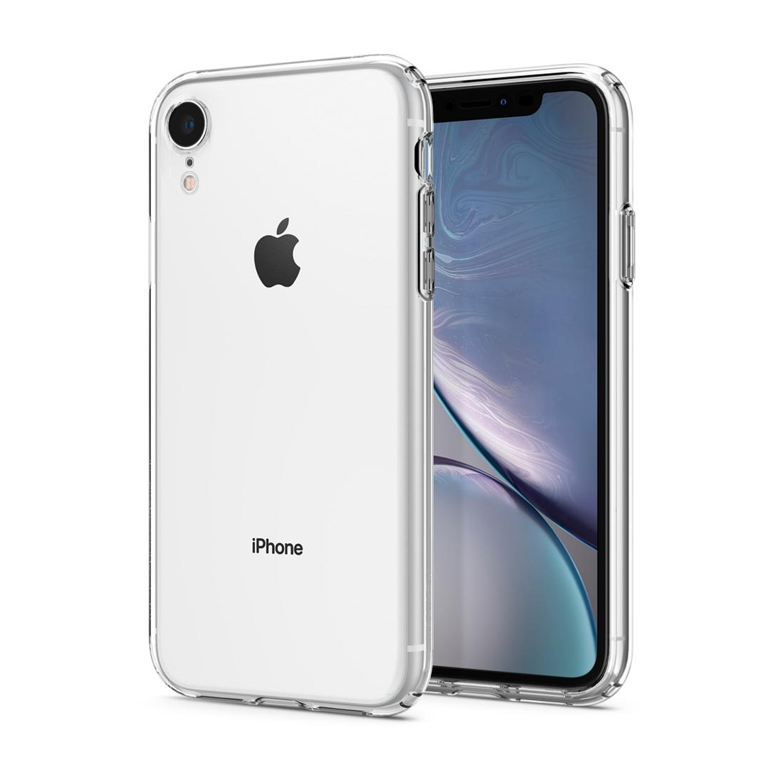 Moxie Coque iPhone XR 6.1" [Skintrans] Coque en TPU Souple Transparente Ultra Fine en Silicone, Anti-traces, Ajustement Parfait 