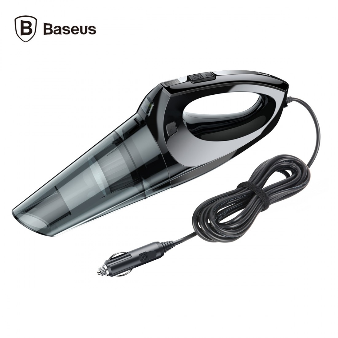 Aspirateur portable, Baseus [Shark One] [ACH501-01] Aspirateur Universel pour Voiture Filaire Puissance 65W avec emboûts et Hous