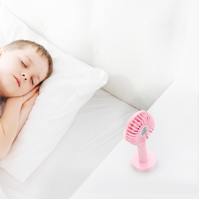 Ventilateur Portatif avec Miroir, Baseus [CXMCL-04] [Macarons Fan 3 vitesses 2600mAh] Ventilateur Portatif Avec miroir intégré [