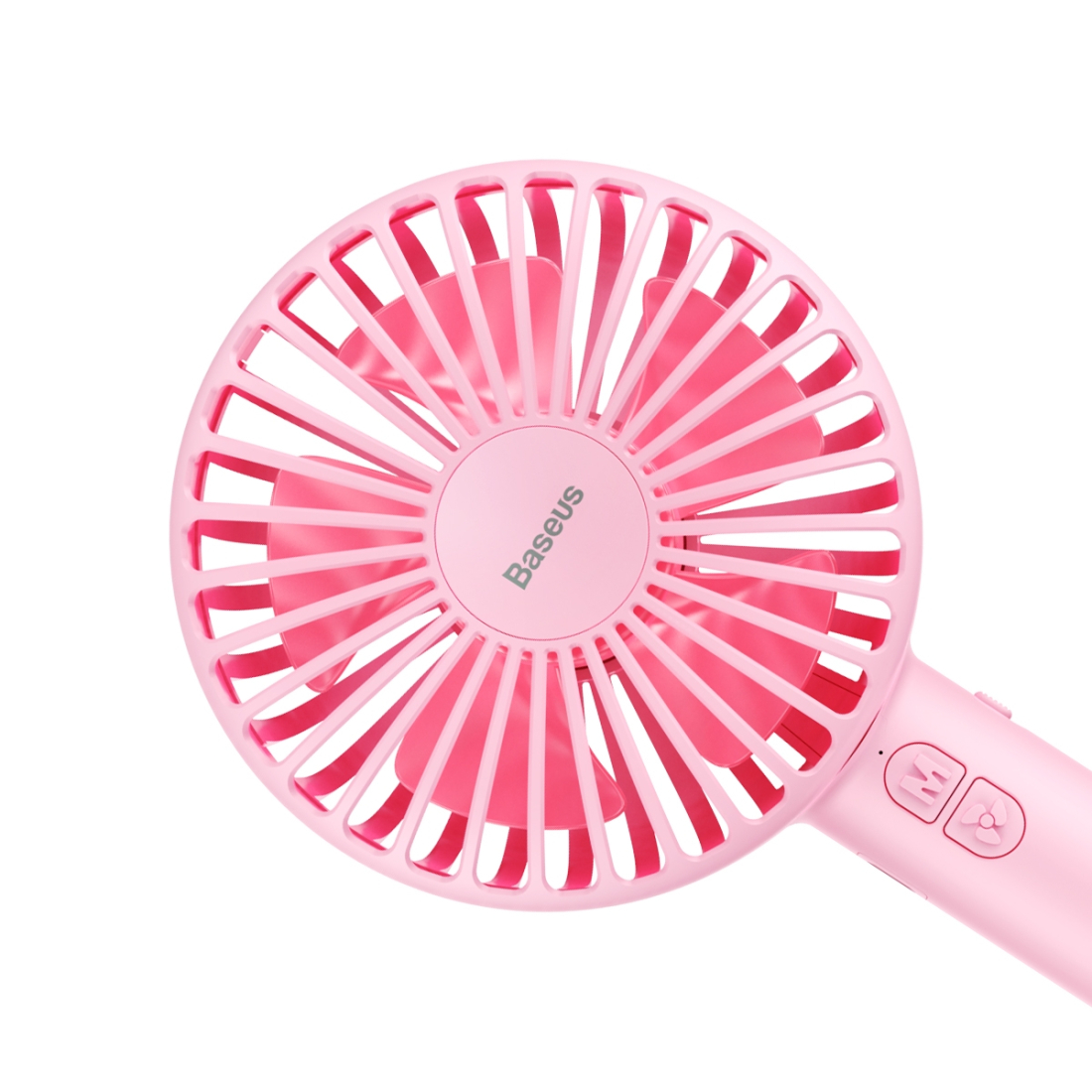 Ventilateur Portatif avec Miroir, Baseus [CXMCL-04] [Macarons Fan 3 vitesses 2600mAh] Ventilateur Portatif Avec miroir intégré [