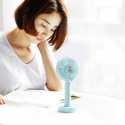 Ventilateur Portatif avec Miroir, Baseus [CXMCL-03] [Macarons Fan 3 vitesses 2600mAh] Ventilateur Portatif Avec miroir intégré [