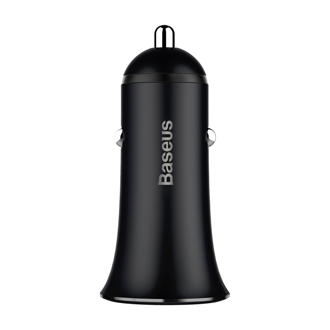 Chargeur Allume Cigare 2 USB, Baseus [CCLB-01] [Small Trumpet 5V/3.1A] 2 ports USB, Finition Métal, Compact, Indicateur LED [Bla