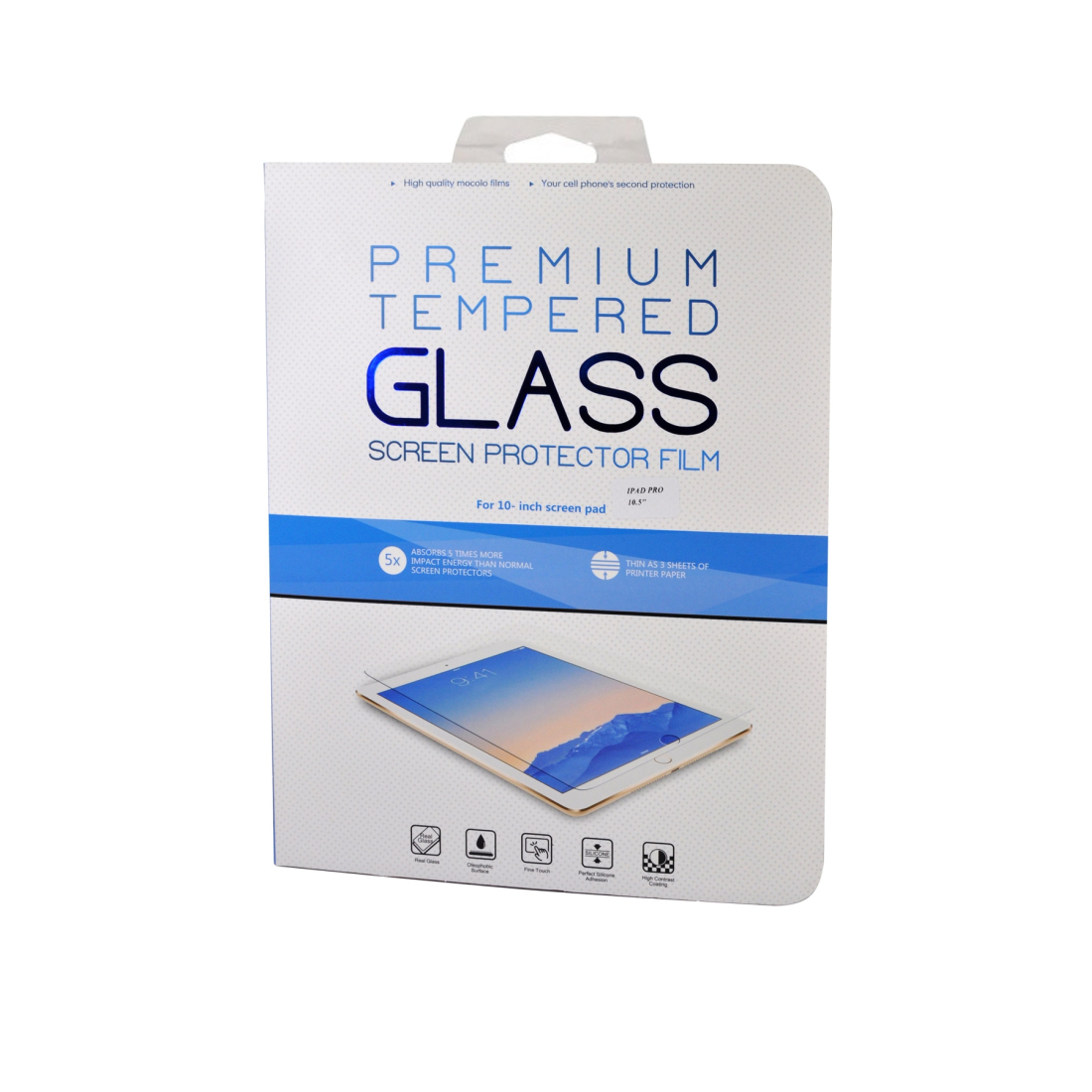Film de protection en Verre Trempé 2.5D Moxie pour iPad Air Pro 10.5"