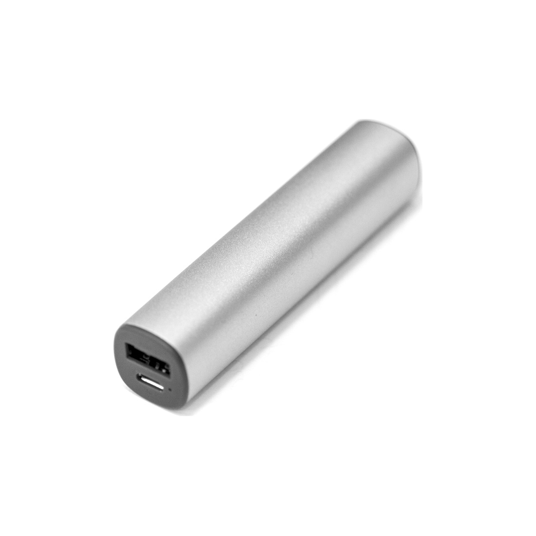 PowerBank "Iron Stick" 2600 mAh Silver (+ Cable Micro USB inclus)