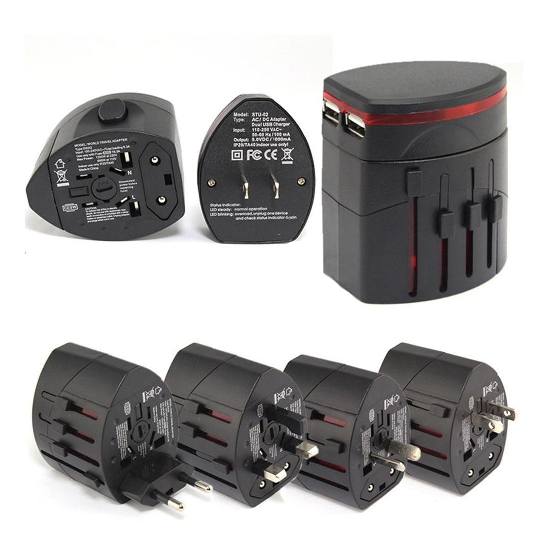Adaptateur universel de voyage