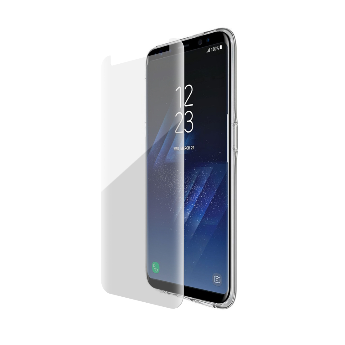 Pack FullProtect 1 coque + 1 verre trempé incurvé Moxie Samsung Galaxy S8 Plus