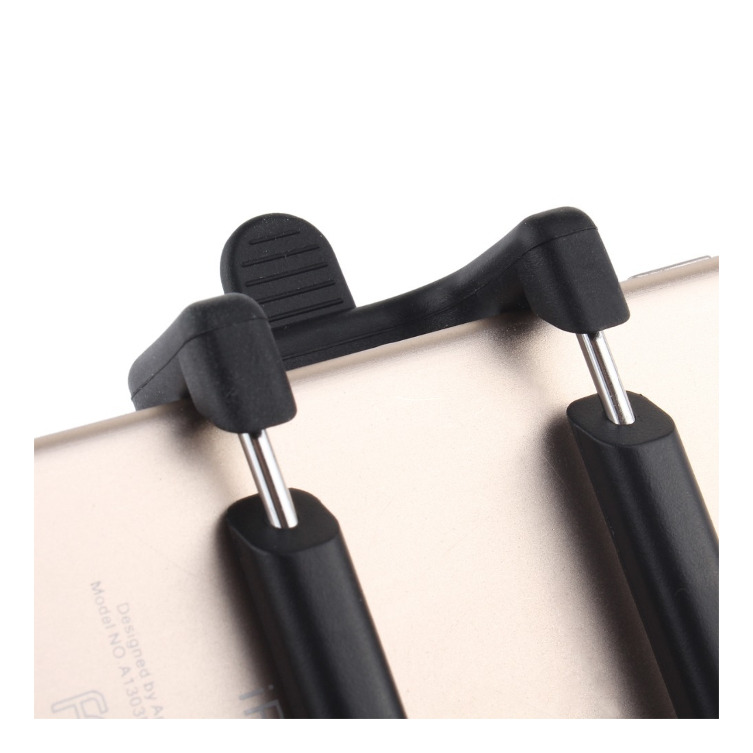 Mini Perche téléscopique Selfie Moxie Noir avec bouton Bluetooth