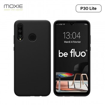 Moxie Coque Huawei P30 Lite [BeFluo] Coque Silicone Fine et Légère pour Huawei P30 Lite, Intérieur Microfibre, Coque Anti-chocs 