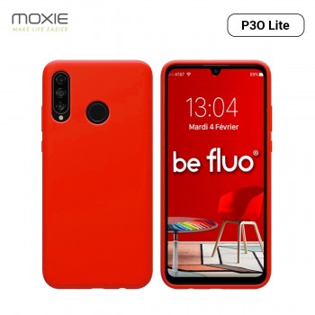 Moxie Coque Huawei P30 Lite [BeFluo] Coque Silicone Fine et Légère pour Huawei P30 Lite, Intérieur Microfibre, Coque Anti-chocs 