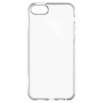 Moxie Coque iPhone SE / iPhone 5S / iPhone 5 [Skintrans] Coque en TPU Souple Transparente Ultra Fine en Silicone, Anti-traces, A
