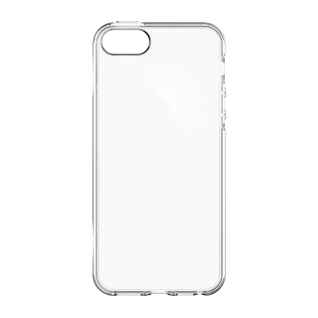 Moxie Coque iPhone SE / iPhone 5S / iPhone 5 [Skintrans] Coque en TPU Souple Transparente Ultra Fine en Silicone, Anti-traces, A