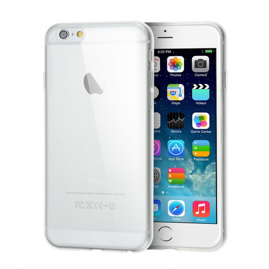 Coque iPhone 6S Plus/6 Plus, Moxie [Skintrans] [TPU Ultra Fine Clear] - Transparent