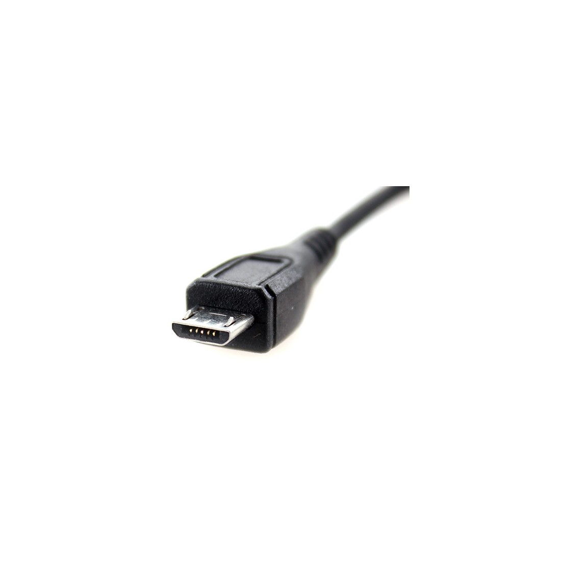 Câble data Universel 2m micro USB Noir - Sans packaging