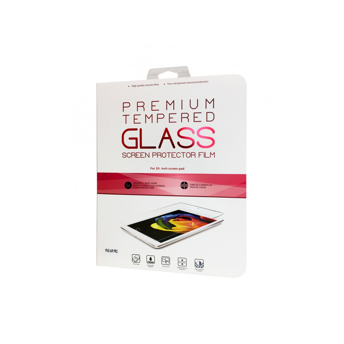 Film de protection en Verre Trempé 2.5D Moxie pour iPad 2/3/4