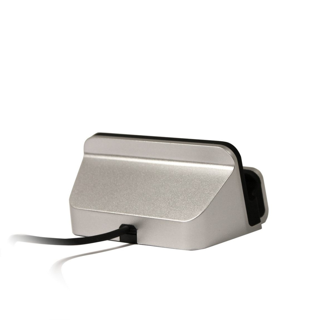 Dock USB-C Aluminium Moxie pour Samsung, Huawei, MI Argent