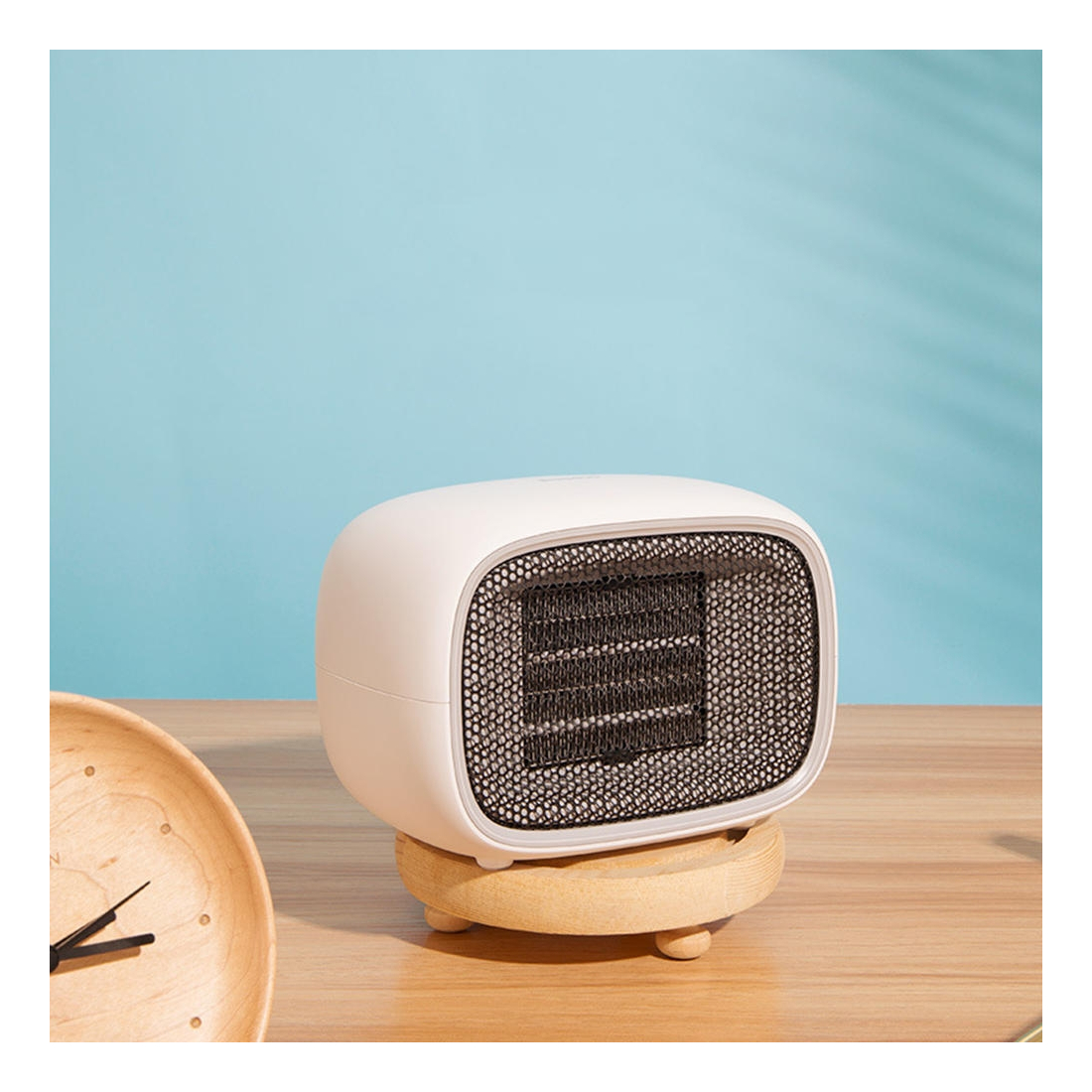 BASEUS Mini Radiateur Soufflant de bureau 500W/50Hz ACNXB-A02 - Blanc
