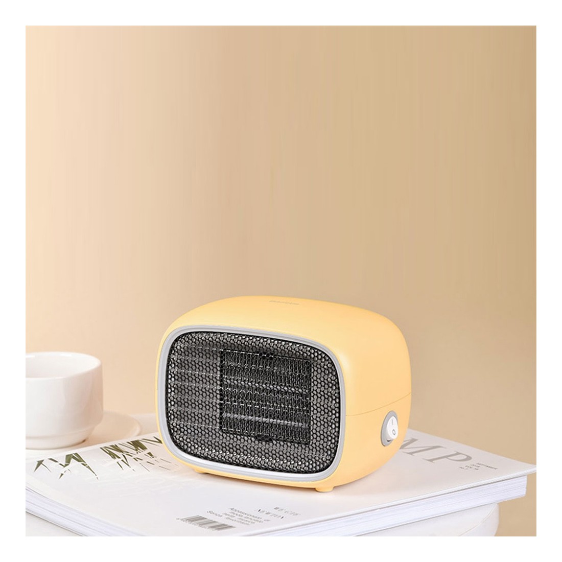 BASEUS Mini Radiateur soufflant de bureau 500W/50Hz ACNXB-A0Y - Orange