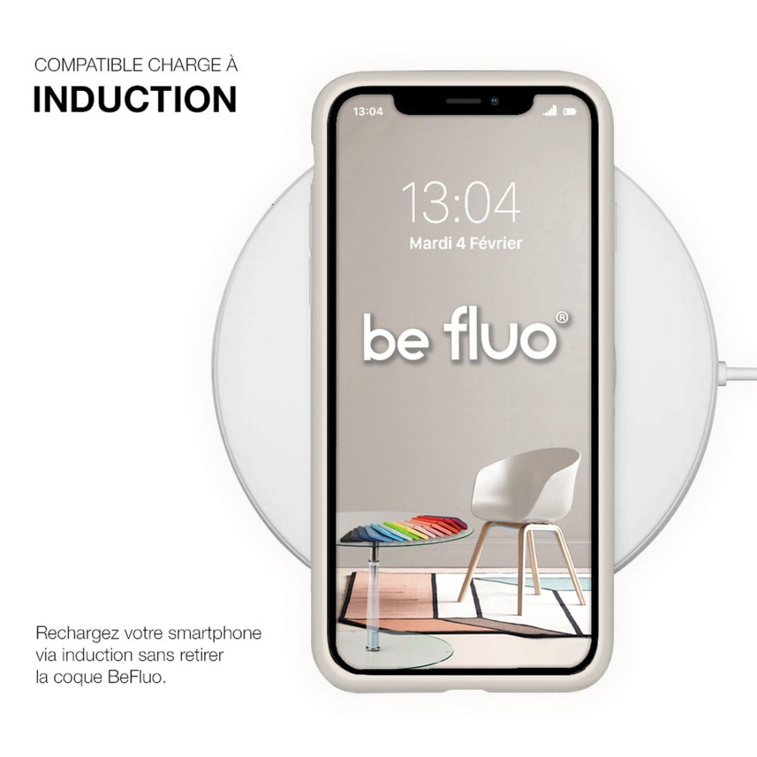 Moxie Coque iPhone 11 Pro Max [BeFluo® Full Protect] Coque Silicone Fine et Légère pour iPhone 11 Pro Max, Intérieur Microfibre,