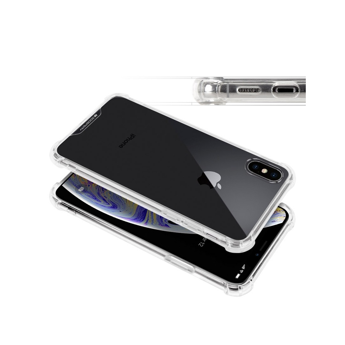 Coque renforcée Mercury Super Protect pour Galaxy A40 - Transparente